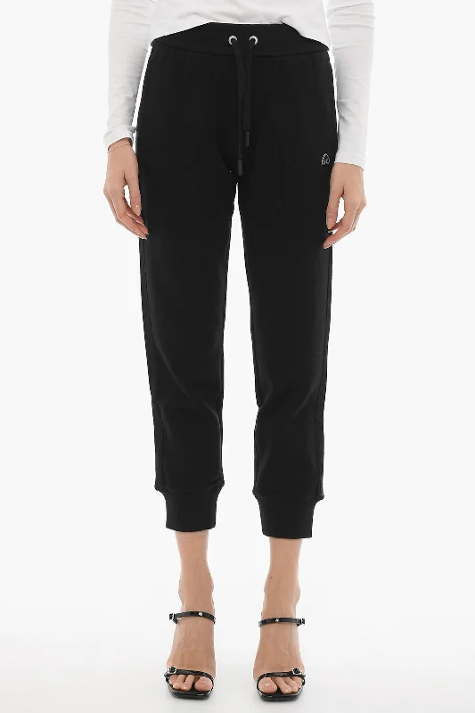 Deal Alert Moose Knuckles Solid Color BERKELEY Joggers with Metal Logo
