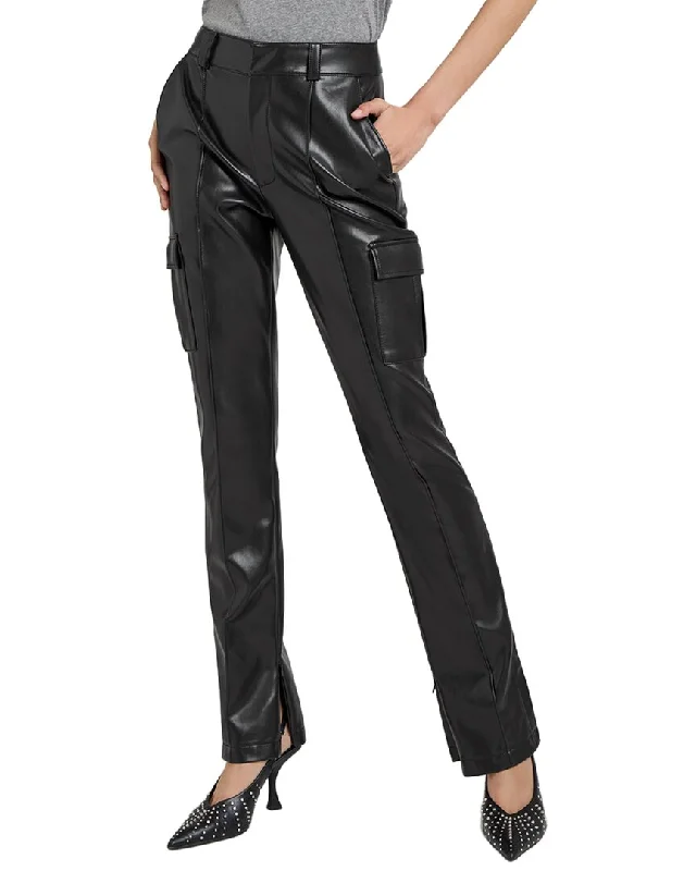 Overstock Cinq à Sept Vegan Leather Norah Pant