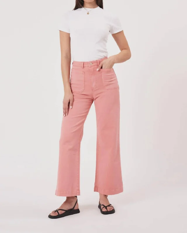Act Now Sailor Peach Drill Jeans