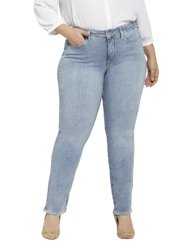 Savings Alert NYDJ Plus Marilyn Haley Straight Jean