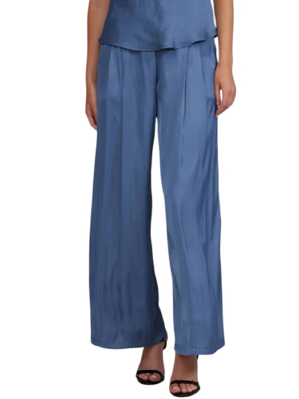 Price Reduction Kristy Pants In Slate Blue