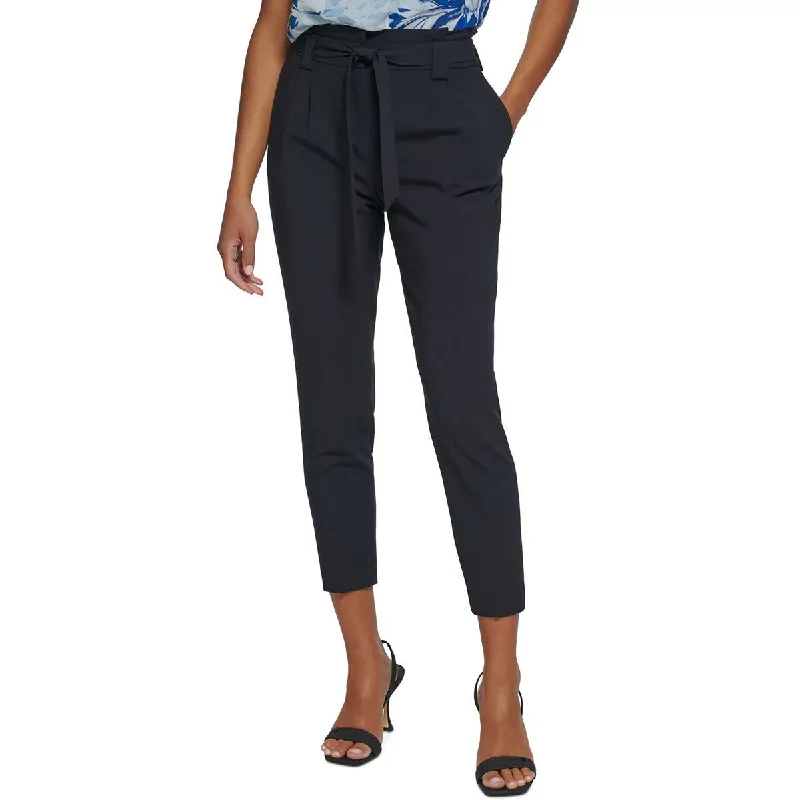 TIME-Limited Offer Petites Womens Stretch Wear-To-Work Ankle Pants