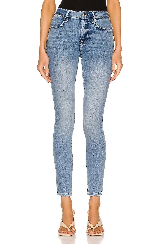 Hurry In Le High Skinny Jeans In Jadite