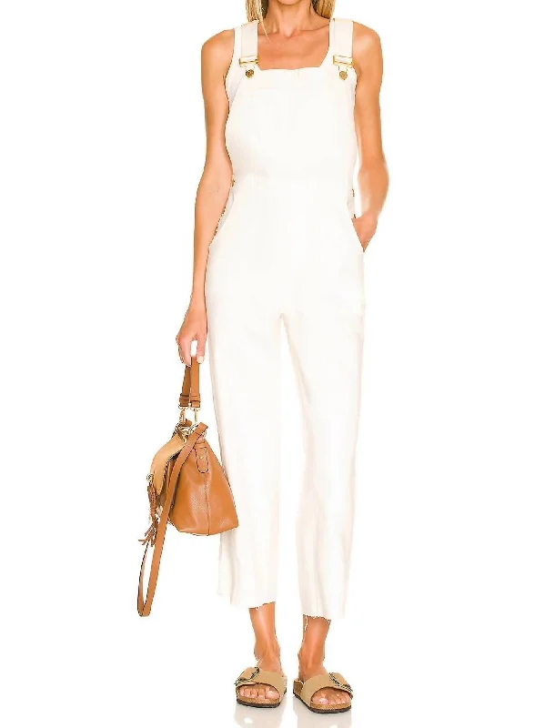 Low Prices Marfa Overall In Off White Denim