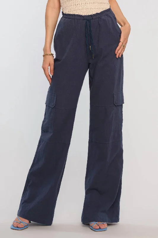 Weekend Specials to Indulge In Valentina Wide Leg Pants In Indigo