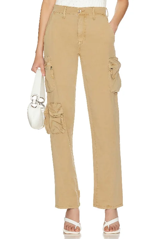 Price Blitz Bobbie Utility Pant In Coconut