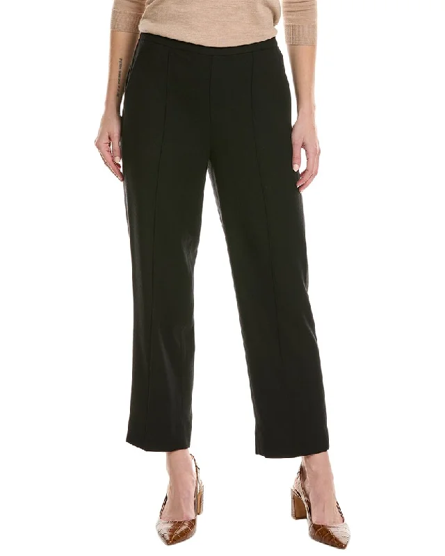 Exclusive Preview Vince Mid-Rise Wool-Blend Easy Pant