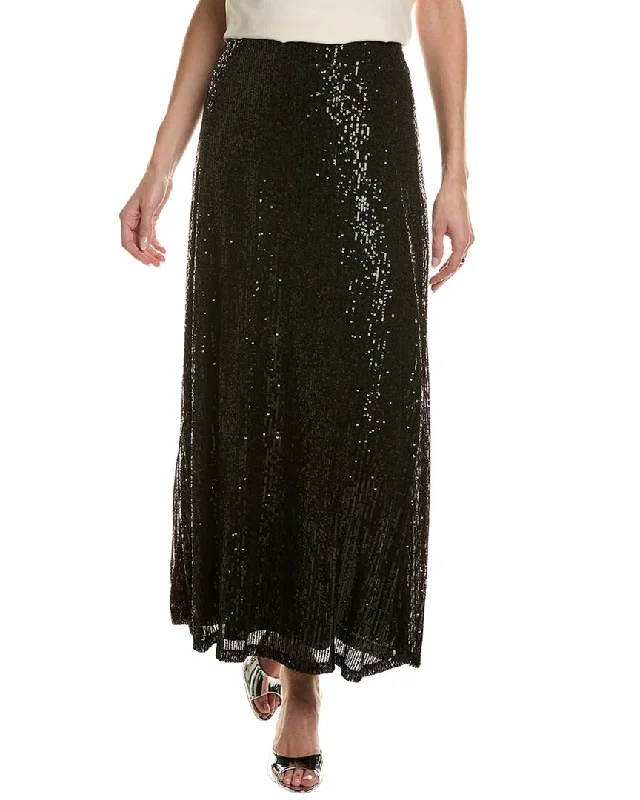 Exclusive Offers Anne Klein Flared Maxi Skirt