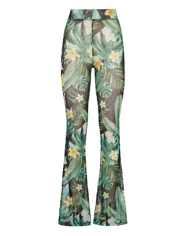 Act Now Flare Trousers Hawaii