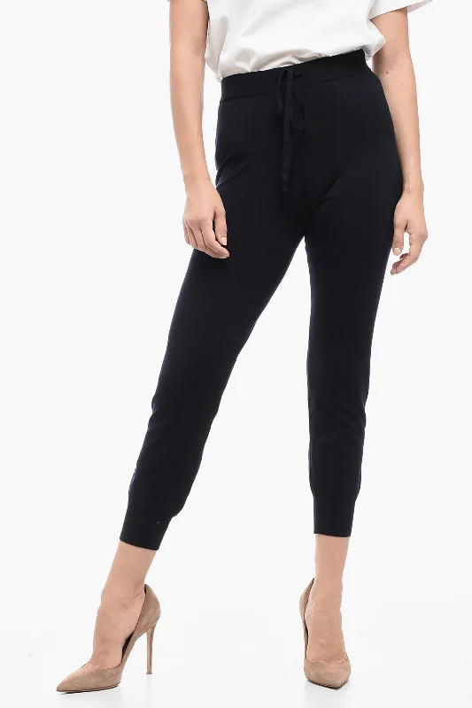 Holiday Sale Max Mara S Drawstringed ELIA Knitted Pants
