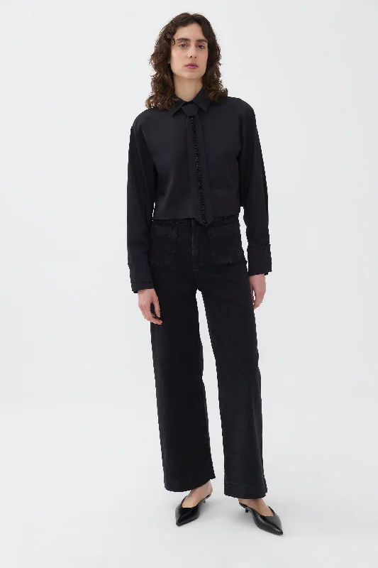 Can't Resist High Waisted Wide Leg Jeans