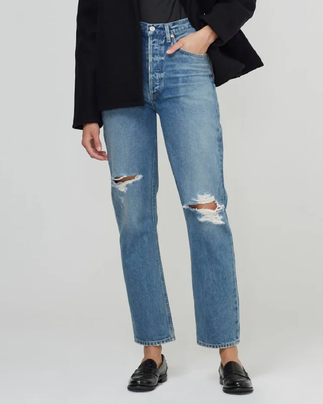 Limited Time Discount Sabine High Rise Straight Jean In Gretta