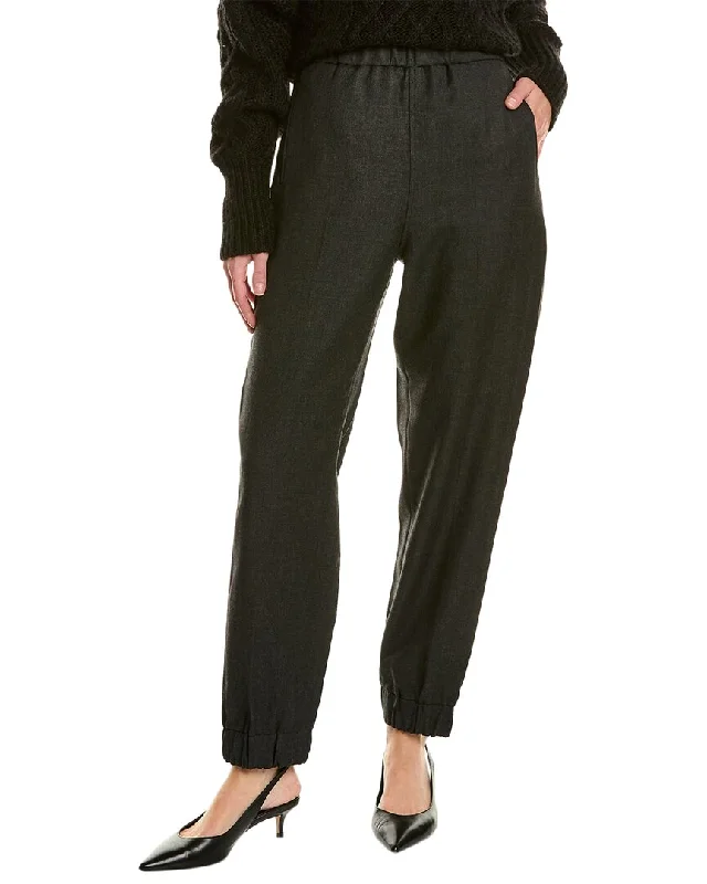 Exclusive Savings GANNI Pull-On Wool-Blend Pant