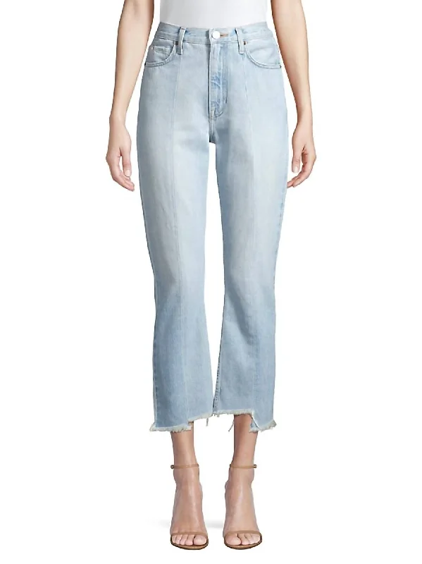 Online Deal Charan Jean In Light Wash