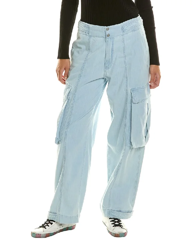 Weekend Specials to Cherish FRAME Denim Wide Leg  Cargo Pant