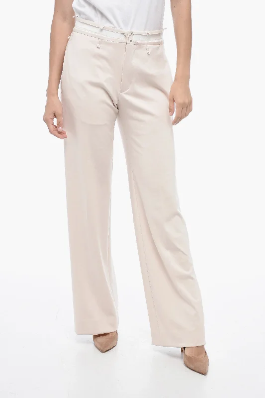 Special Savings Maison Margiela MM6 Wide-leg Deconstructed Pants