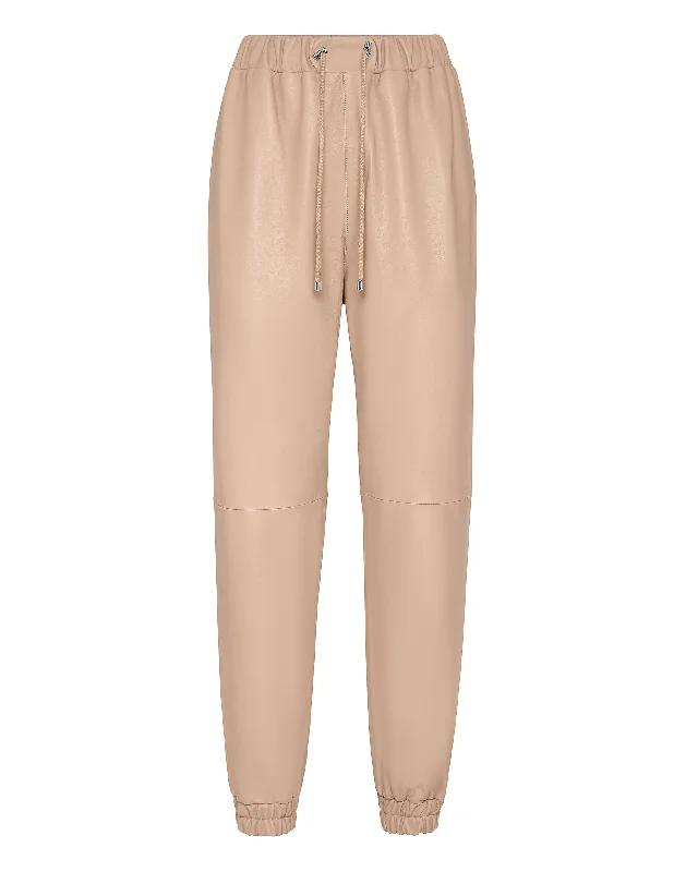 Special Buy Soft Leather Jogging Trousers