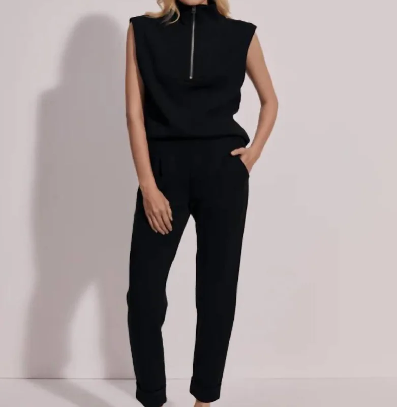 Closeout The Rolled Cuff Pant 28.5 In Black