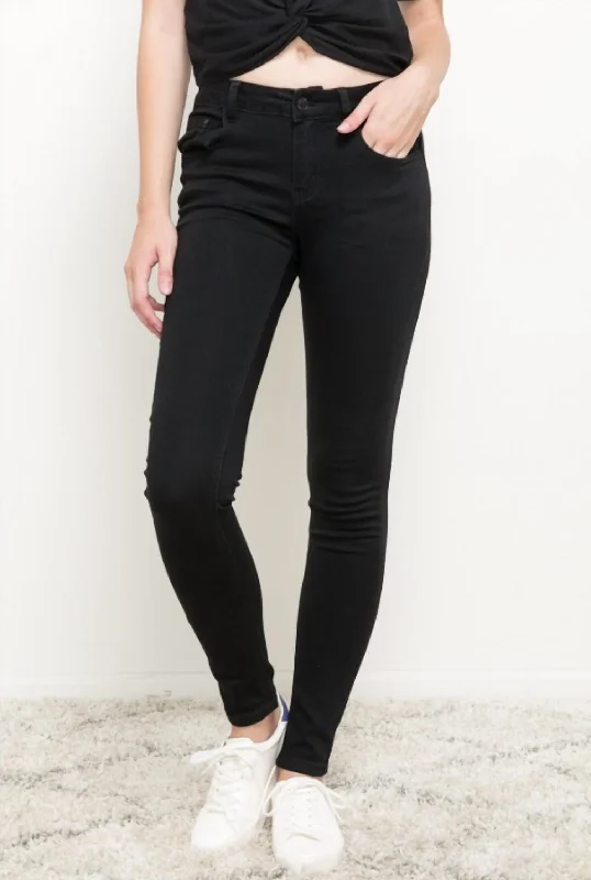 Today Only Stretchy Skinny Jeans In Black