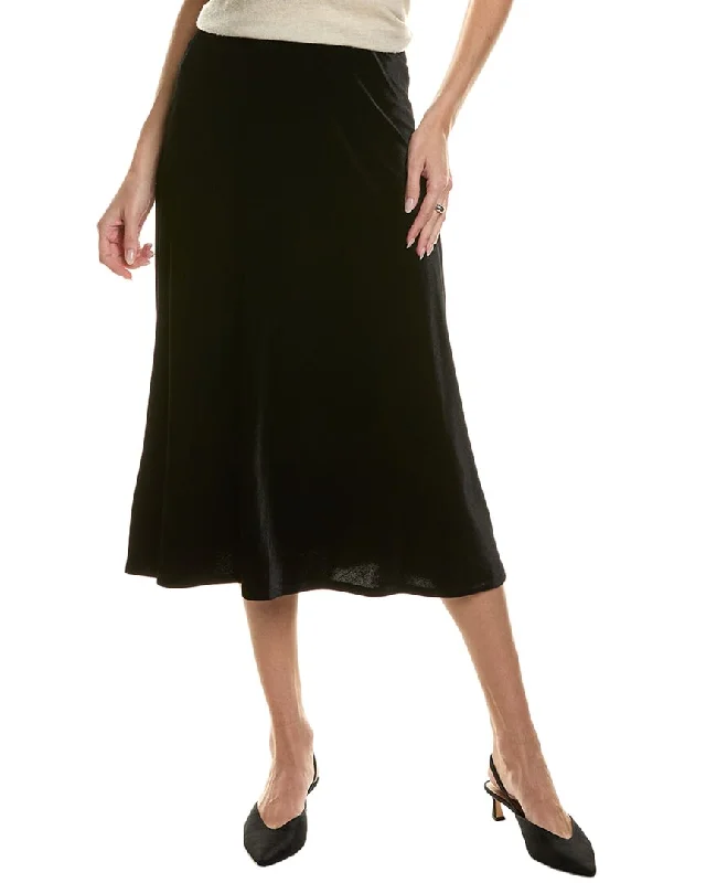 Act Now Anne Klein Bias Flare Skirt
