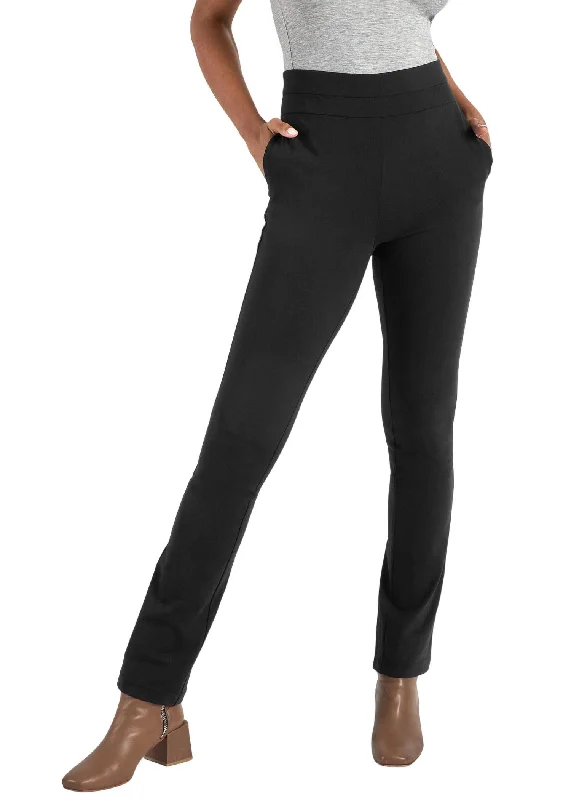 YEAR-End Sale Pisces Hr Straight Leg Pant In Black