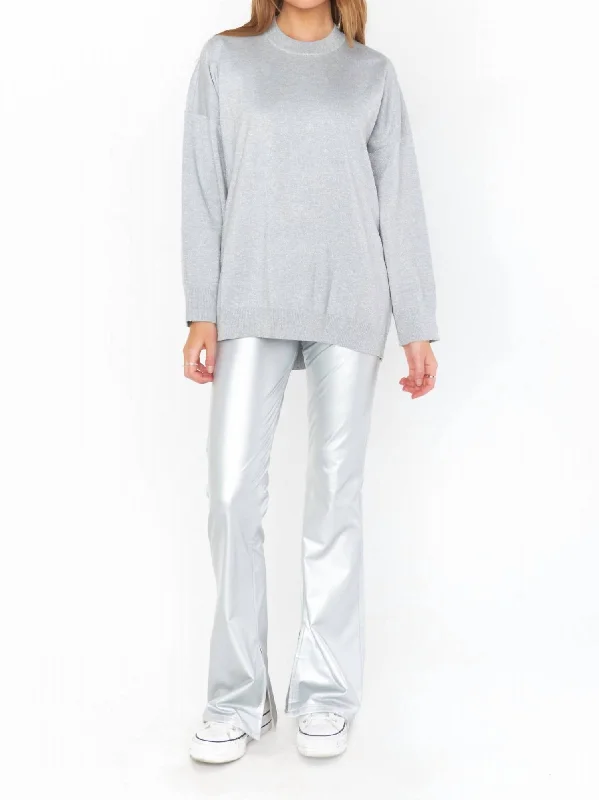 Big Discounts Nashville Pull Flare Pant In Silver