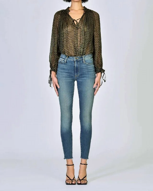 Major Savings Carmen Ankle Fray Jean In Kiss On Chic