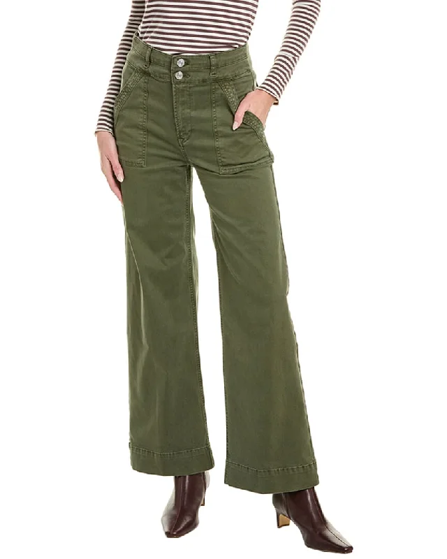 Weekend Savings Sensation FRAME Denim Slim Washed Surplus Palazzo Jean