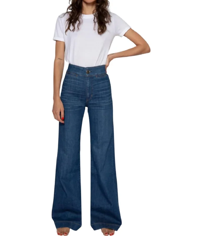 Don't Wait Brighton Wide Leg Jeans In Mercury