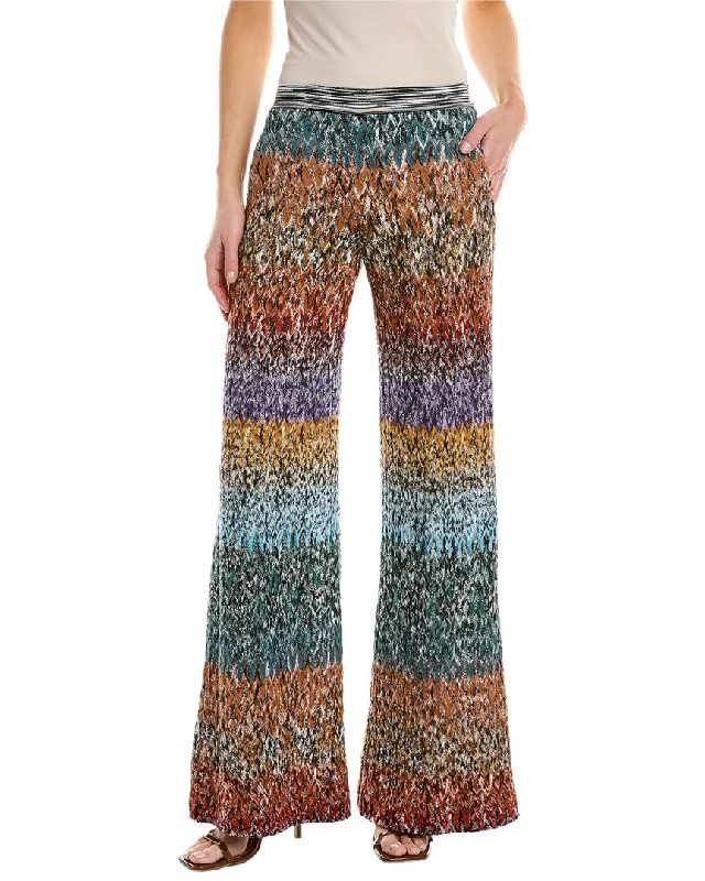 Weekend Shopping Extravaganza Missoni Wool-Blend Palazzo Pant