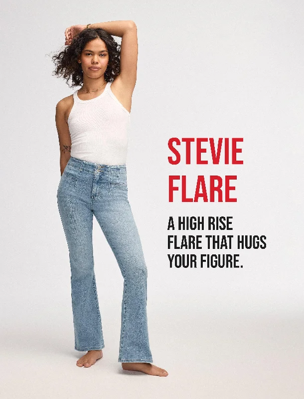 Deal Mania Lucky Brand Women's High Rise Stevie Flare