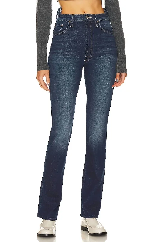 New Markdowns High Waisted Rider Shift Sneak Jeans In Digital Underground