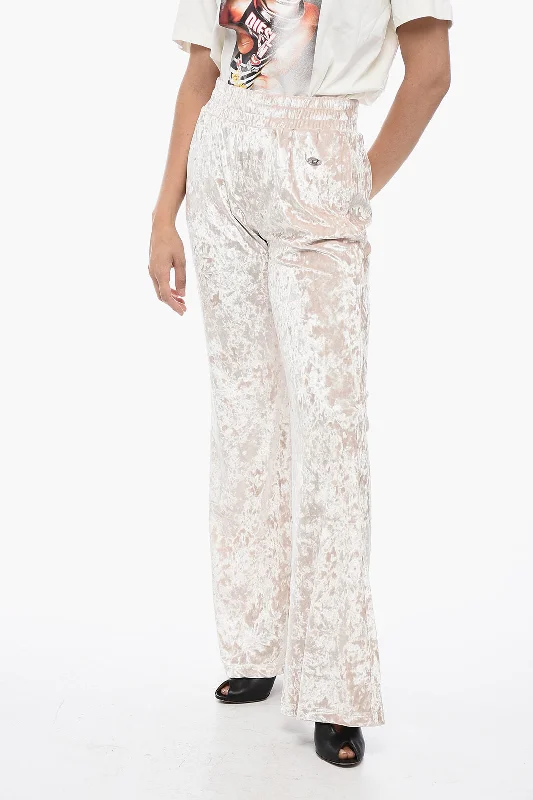 Hurry In Diesel Chenille P-NENY Joggers with Flared Leg