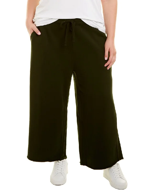Weekend Deal EILEEN FISHER Plus French Terry Wide Leg