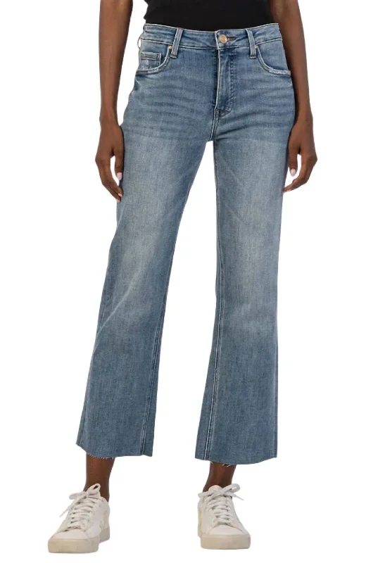 Reduced Prices Kelsey Comprehension Hr Ankle Jeans In Blue