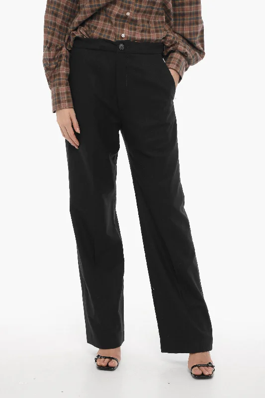 Stock Clearance Setchu Virgin Wool Blend Casual Pants