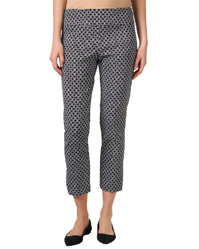 New Markdowns Elliott Lauren Lattice print pull-on ankle pants Trouser