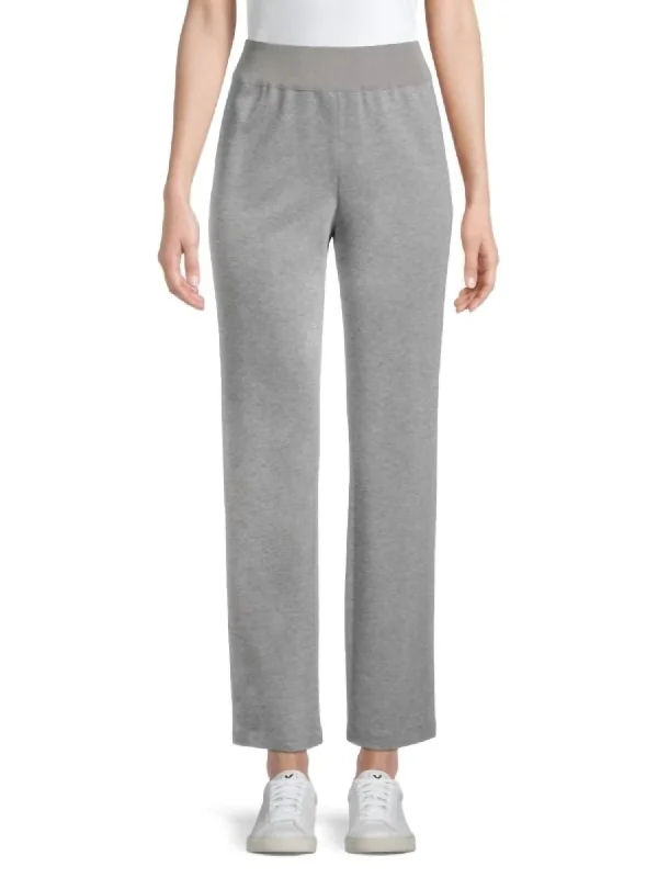 Super Bargain Remsen Slim Fit Pants In Nickel Melange