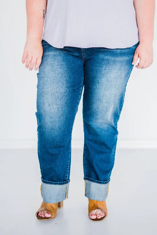 Great Deals Boyfriend Jeans In Dark Wash