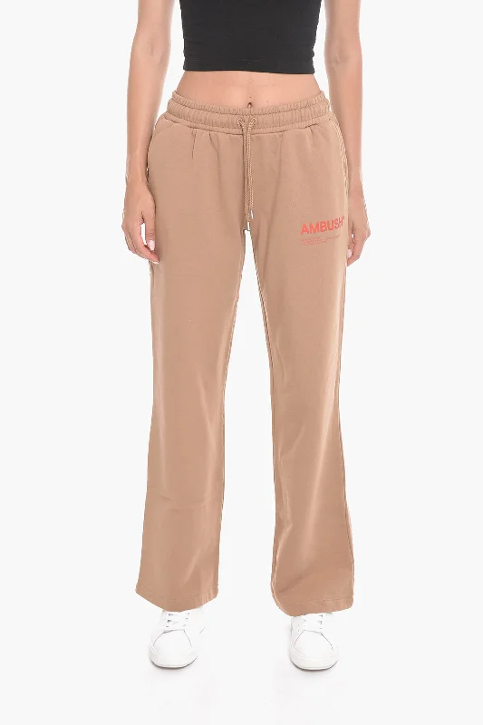 Exclusive Deal Ambush Wide-leg WORKSHOP Joggers with Logo Print
