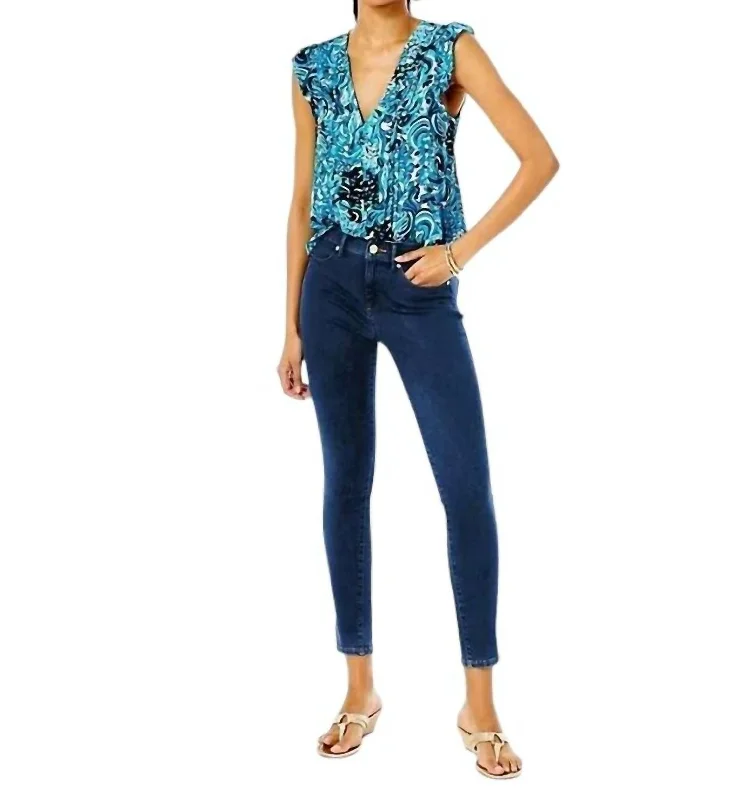 Time-Sensitive Eagan High Rise Super Skinny Jean In Bennet Wash