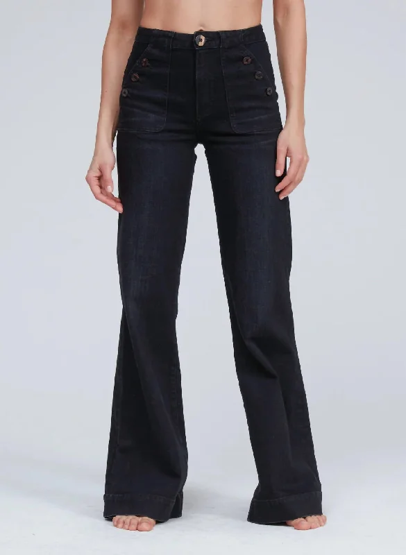 New Deals Brick House Wide Leg Jean In Rock