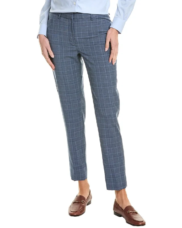 The Best Prices Brooks Brothers Explorer Slim Crop Wool-Blend Pant