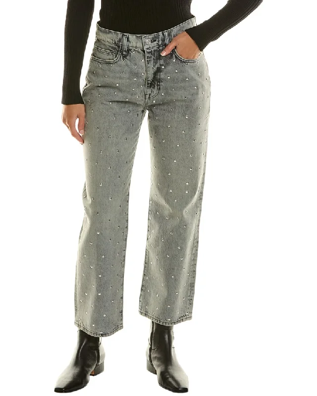 Best Seller FRAME Denim Le Jane Crop High-Rise Subculture Straight Jean