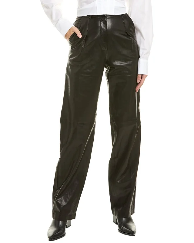 Buy Now IRO Eveli Leather Pant