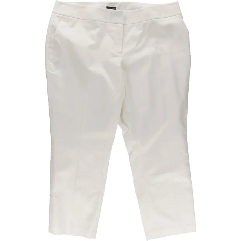 Savings Alert Plus Womens Slim Leg Suit Separate Ankle Pants