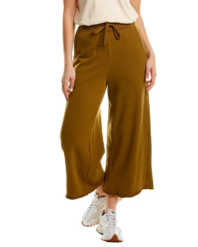 Limited Stock EILEEN FISHER Petite French Terry Wide Leg