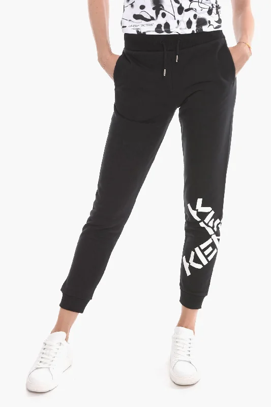 Season Finale Sale Kenzo Printed logo Joggers With drawstrings