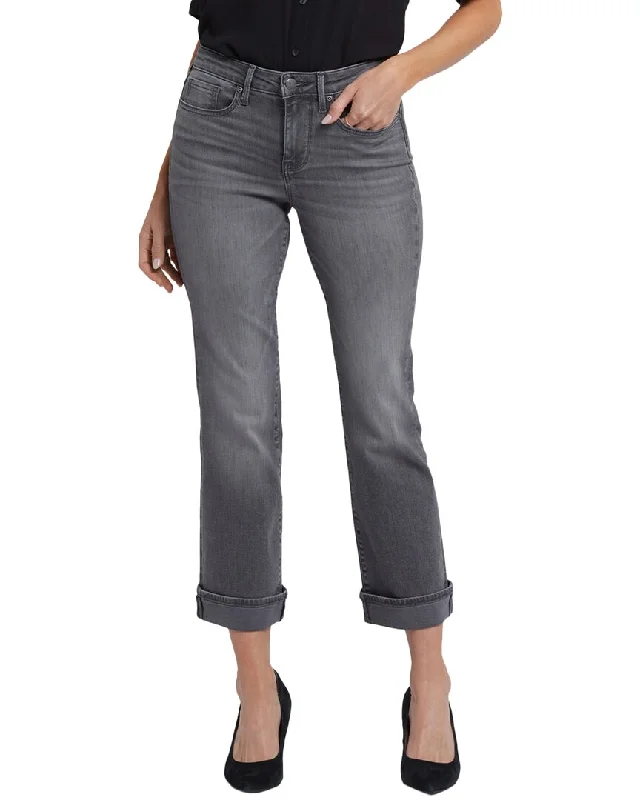 Unmissable Offer NYDJ Barbara Harbor Gray Ankle Crop Jean