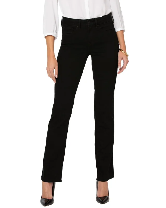 Final Markdown NYDJ Petite Marilyn Black Straight Jean